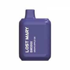 Одноразова Pod система Lost Mary BM5000 Grape Apple Ice 50 мг 650 мАг