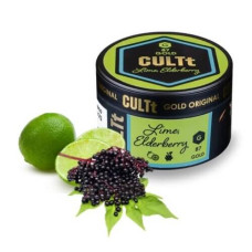 Тютюн CULTt Light G87 Lime Elderberry (Лайм, Бузина, 100 г)
