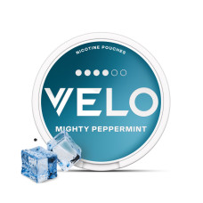 Снюс VELO MIGHTY PEPPERMINT (М'ята) 10.9 MG