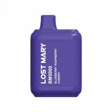 Одноразова Pod система Lost Mary BM5000 Blueberry Raspberry Cherry 50 мг 650 мАг