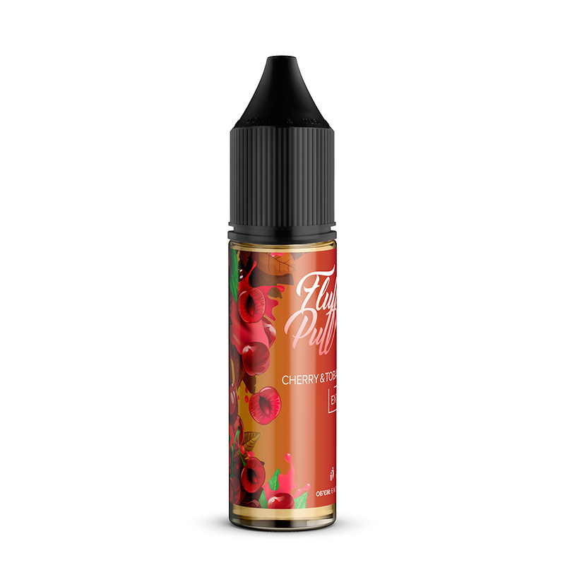 НАБІР FLUFFY PUFF CHERRY TOBACCO, 15 МЛ 50 МГ