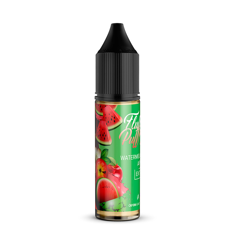 НАБІР FLUFFY PUFF WATERMELON APPLE, 15 МЛ 50 МГ