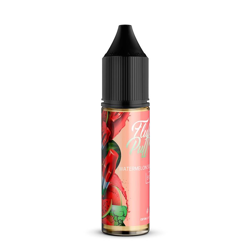 НАБІР FLUFFY PUFF WATERMELON SUGAR, 15 МЛ 50 МГ