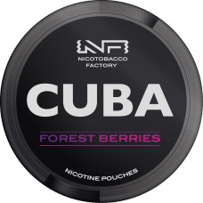 Снюс CUBA Forest Berries (Лісові ягоди) 43mg/pouh, 66mg/g