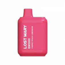 Одноразова Pod система Lost Mary BM5000 Cherry Peach Lemonade 50 мг 650 мАг