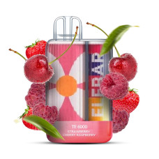 Elf Bar TE6000 Strawberry Cherry Raspberry (Полуниця, Вишня, Малина)