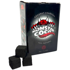 Кокосове вугілля MONSTER COCO 1 kg (72 КУБИКІВ)
