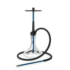 Кальян Tiaga hookah IRIS Синій на колбі Craft clear