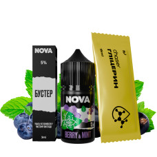 Набір Nova BERRY&MINT (Ягоди, М'ята), 30 мл 50 мг