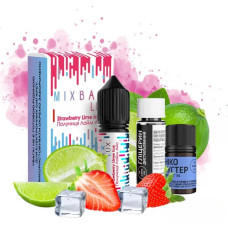 Набір Mix Bar Lux STRAWBERRY LIME ICE (Полуниця Лайм Айс), 15 мл 50 мг