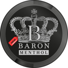 Снюс BARON Menthol (Ментол) 50 mg/pouh, 77mg/g