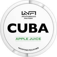 Снюс CUBA APPLE JUICE (Яблучний сік) 10.4mg/pouh, 16mg/g