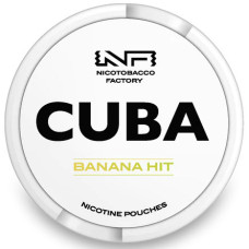 Снюс CUBA BANANA HIT (Банан) 10.4mg/pouh, 16mg/g