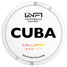Снюс CUBA LOLLIPOP (Льодяники) 10.4mg/pouh, 16mg/g