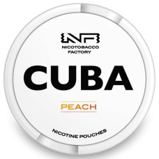 Снюс CUBA PEACH (Персик) 10.4mg/pouh, 16mg/g