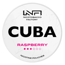 Снюс CUBA RASPBERRY (Малина) 10.4mg/pouh, 16mg/g