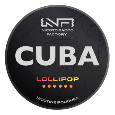 Снюс CUBA Lollipop (Льодяники) 43mg/pouh, 66mg/g