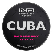 Снюс CUBA Raspberry (Малина) 43mg/pouh, 66mg/g