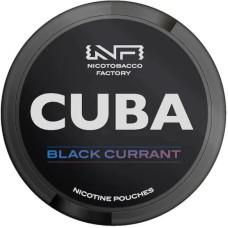 Снюс CUBA Black Curant 43mg/pouh, 66mg/g