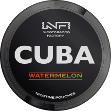 Снюс CUBA Watermelon (Кавун) 43mg/pouh, 66mg/g