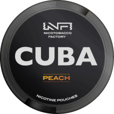 Снюс CUBA Peach (Персик) 43mg/pouh, 66mg/g