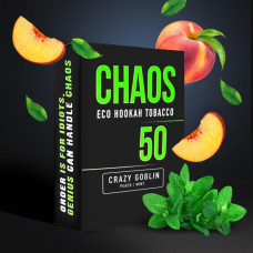 Тютюн Chaos Crazy Goblin (Персик Солодка Мята) 50 г