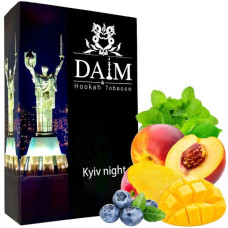 Тютюн Daim Kyiv Nights (Чорниця, Персик, Манго, М’ята) 50г